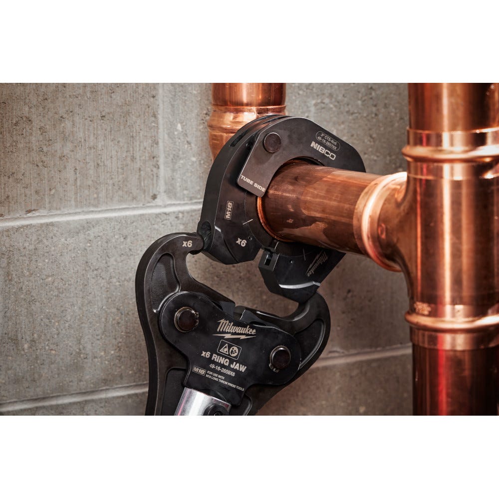 Milwaukee 49-16-2656NX 2-1/2" NIBCO Press Ring for use with M18 FORCE LOGIC Long Throw Press Tool