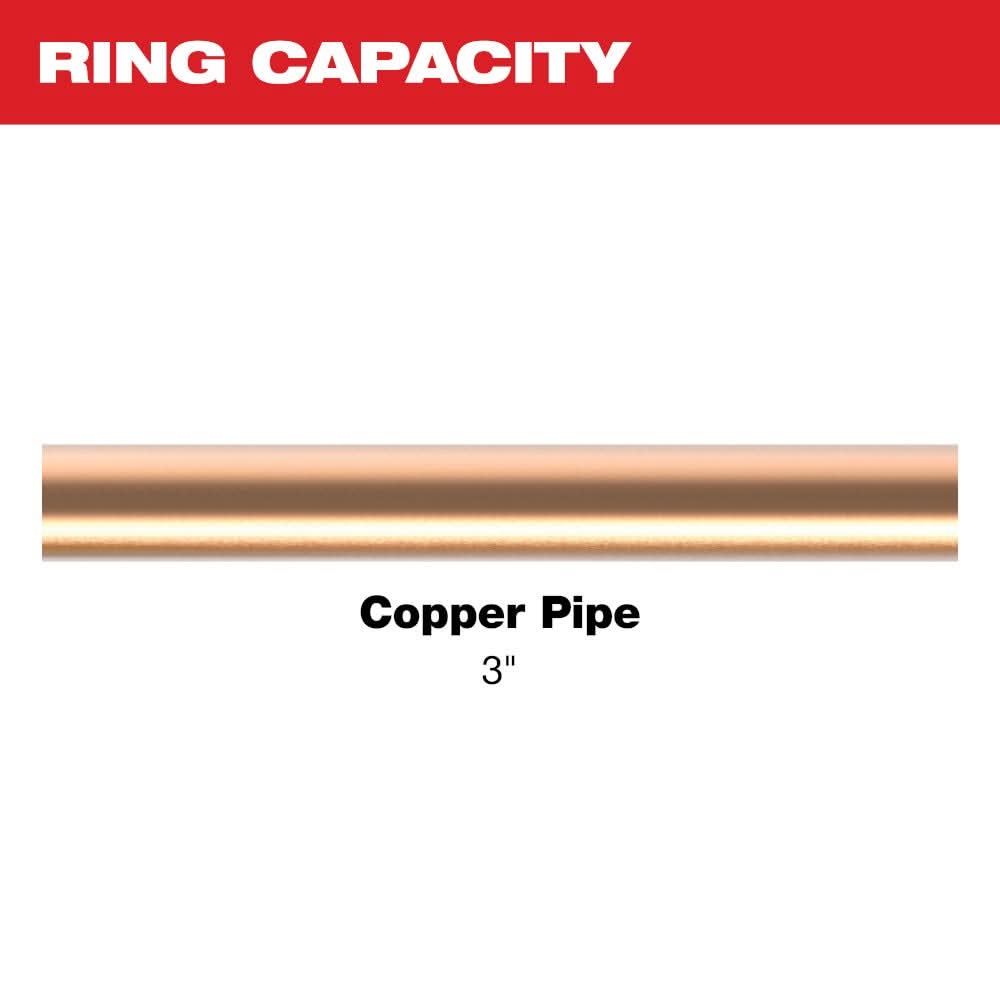 Milwaukee 49-16-2657NX 3" NIBCO Press Ring for use with M18 FORCE LOGIC Long Throw Press Tool