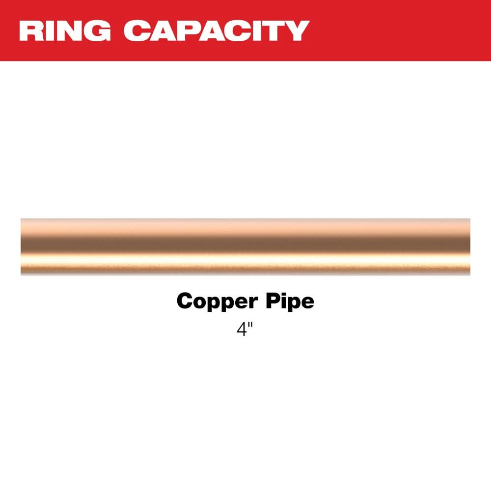 Milwaukee 49-16-2658NX 4" NIBCO Press Ring for use with M18 FORCE LOGIC Long Throw Press Tool
