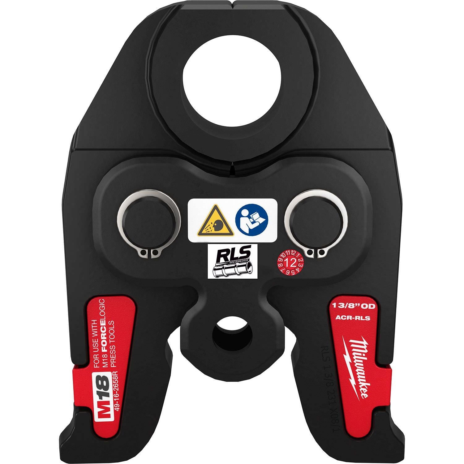 Milwaukee 49-16-2658R 1-3/8" RLS Press Jaw for M18 FORCE LOGIC Press Tools