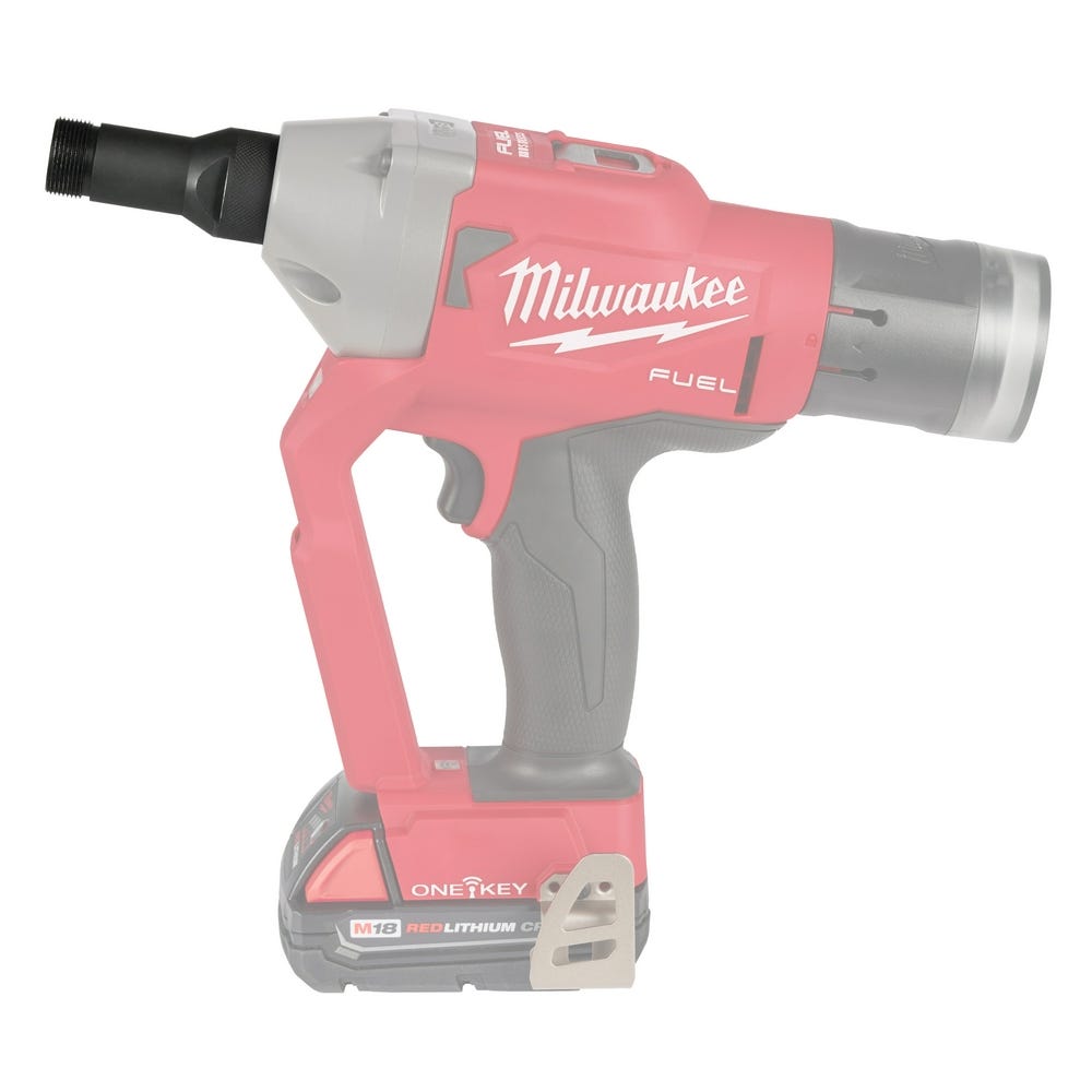 Milwaukee 49-16-2661HT M18 FUEL 1/4 Lockbolt Tool w/ ONE-KEY Hucktainer Fastener Adapter