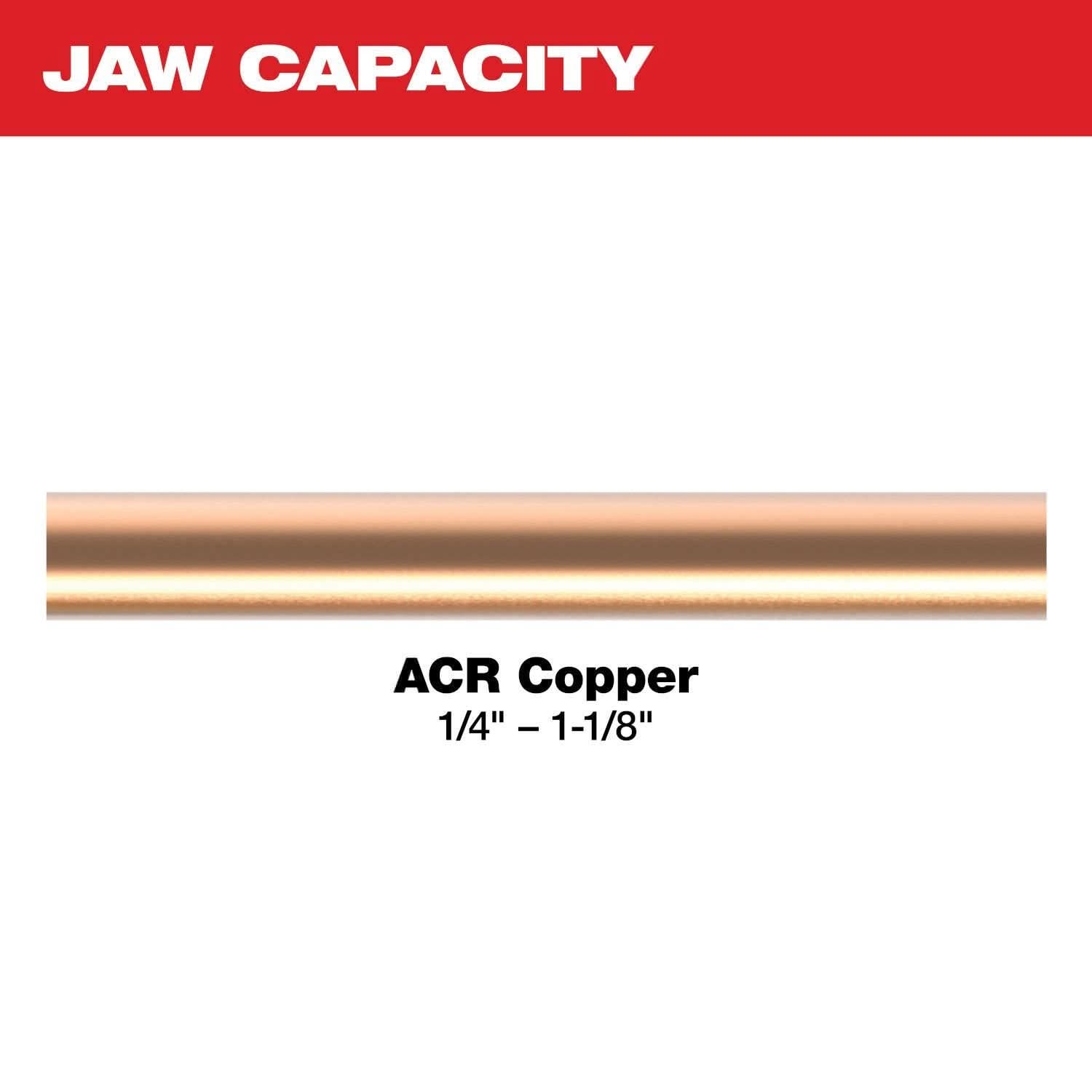 Milwaukee 49-16-2662R 1/4"-1-8/8" RLS ACR Press Jaw Kit for M18 FORCE LOGIC Press Tools