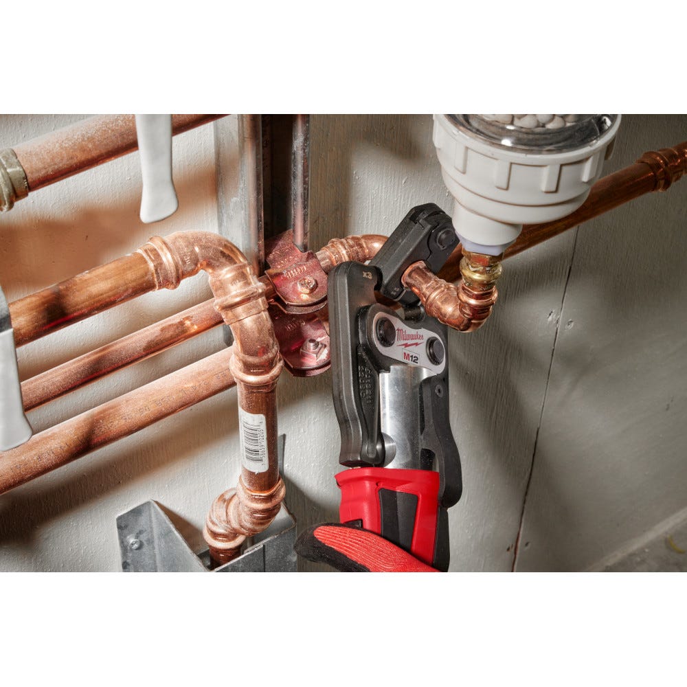 Milwaukee 49-16-2692X 1/2" - 2" CTS-V Pivoting Press Ring Kit for M18 FORCE LOGIC Press Tools