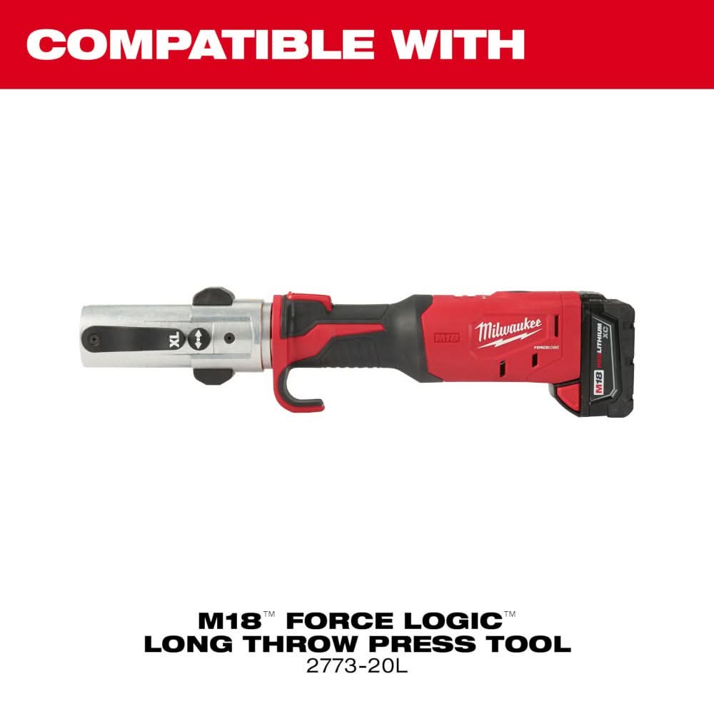 Milwaukee 49-16-2698X 2-1/2" - 4" IPS-P Pivoting Press Ring Kit for M18 FORCE LOGIC Long Throw Press Tool