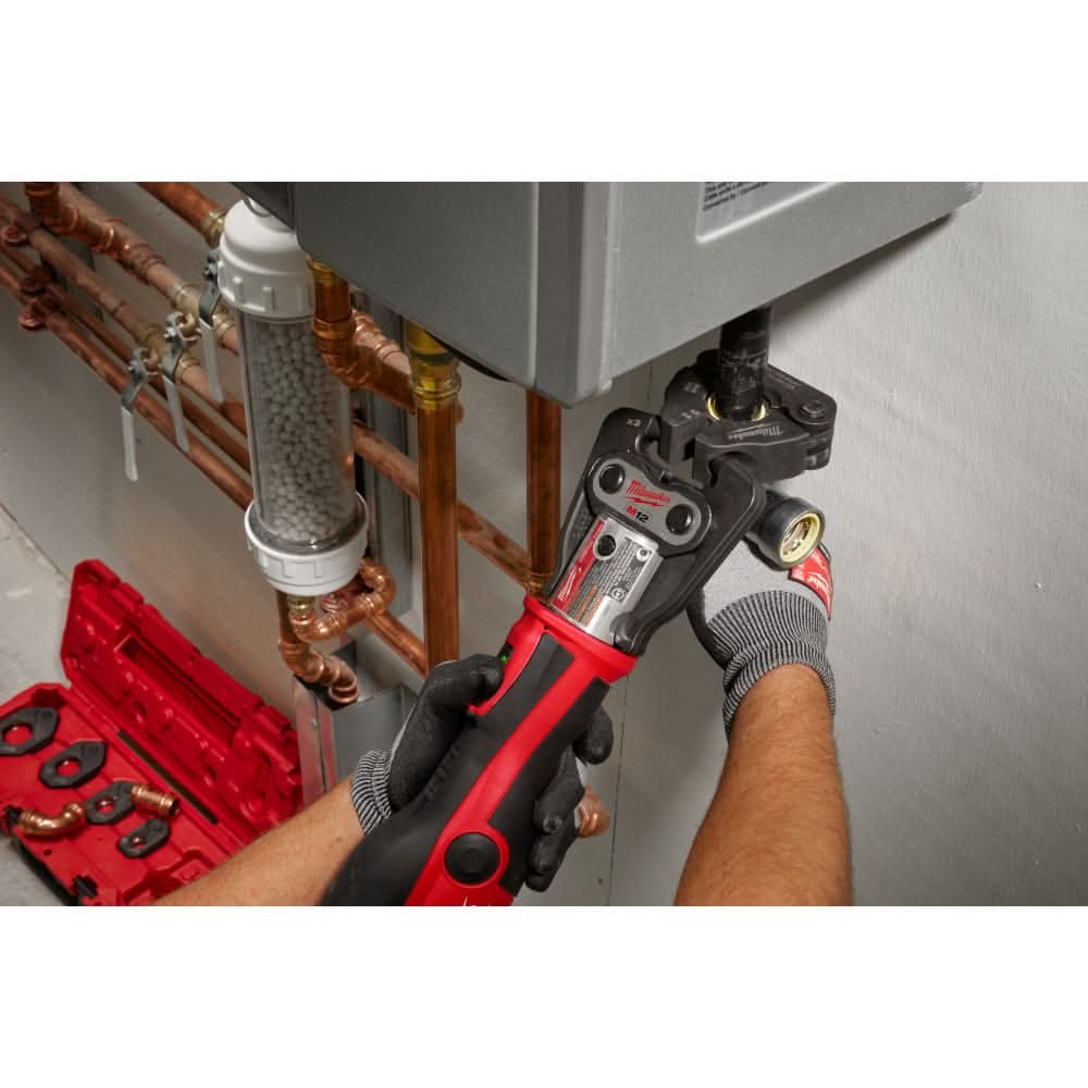 Milwaukee 49-16-2698X 2-1/2" - 4" IPS-P Pivoting Press Ring Kit for M18 FORCE LOGIC Long Throw Press Tool