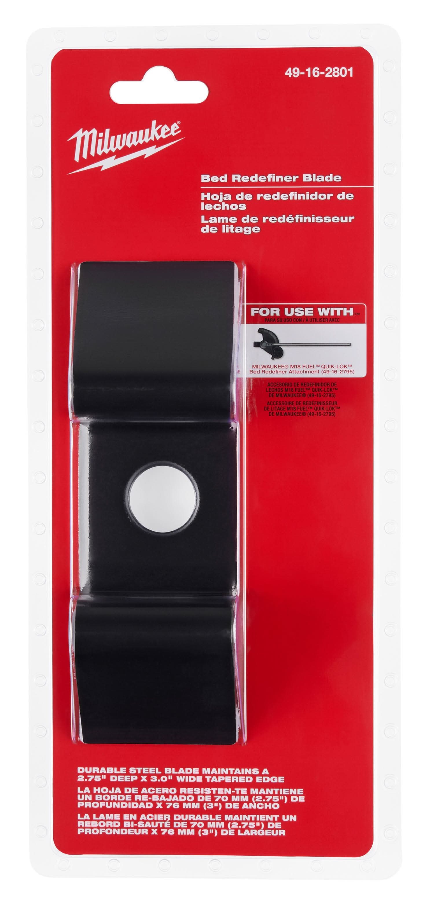 Milwaukee 49-16-2801 Bed Redefiner Replacement Blade