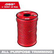 Milwaukee 49-16-2813 Twisted Trimmer Line, 0.095" x 1250' (5 lb.)