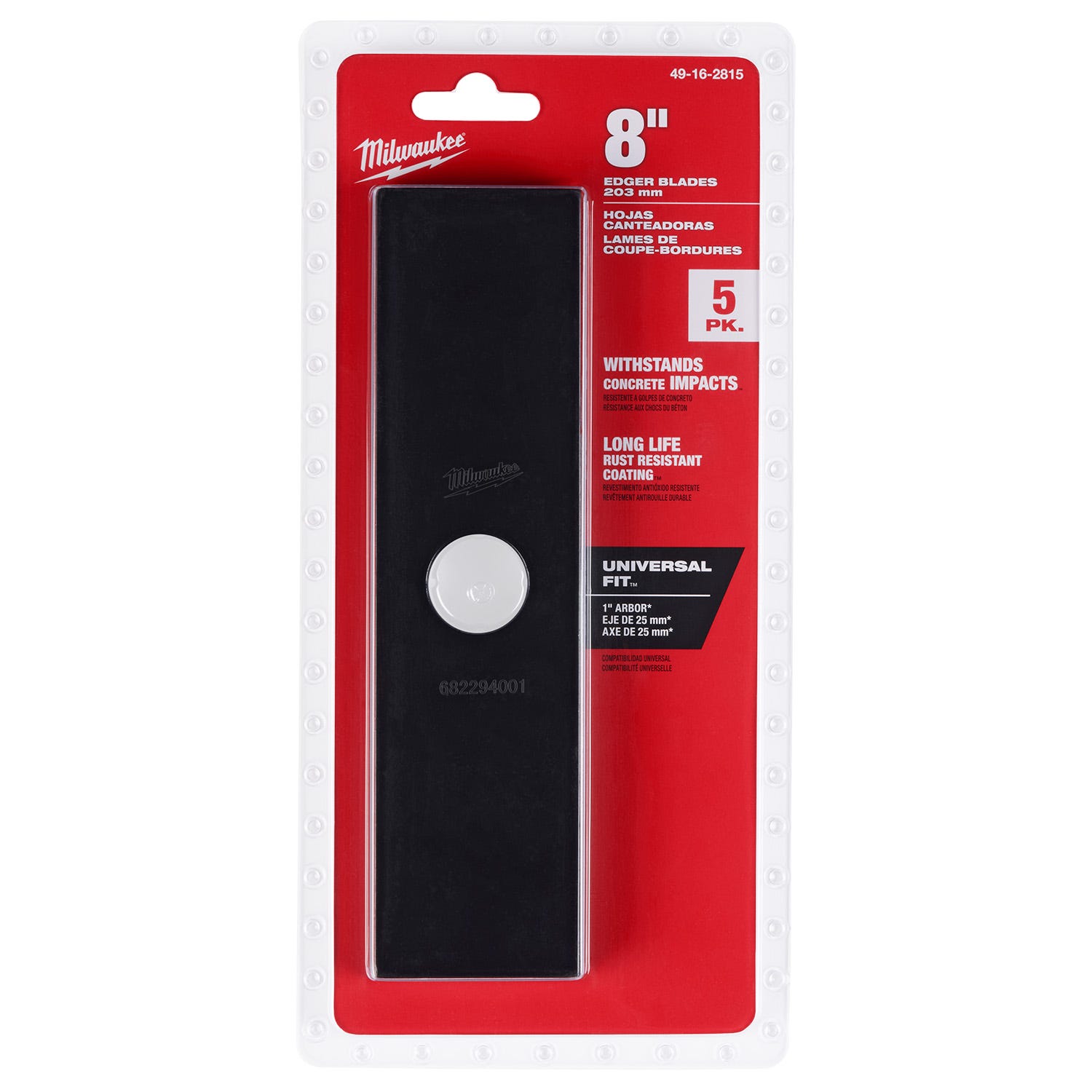 Milwaukee 49-16-2815 Edger Blade, 8 in. (5-Pack)