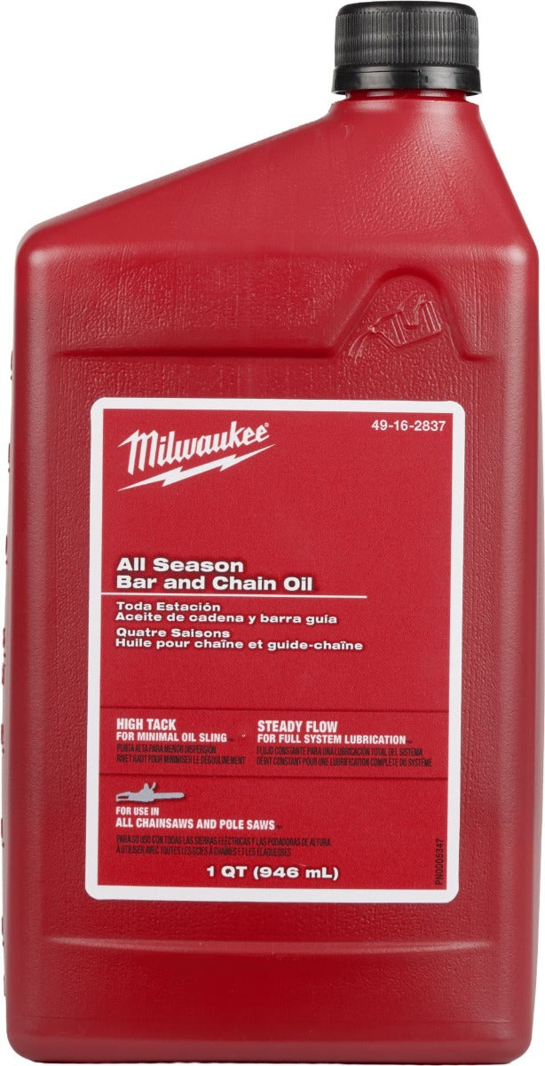 Milwaukee 49-16-2837 1 Quart All Season Bar and Chain Oil