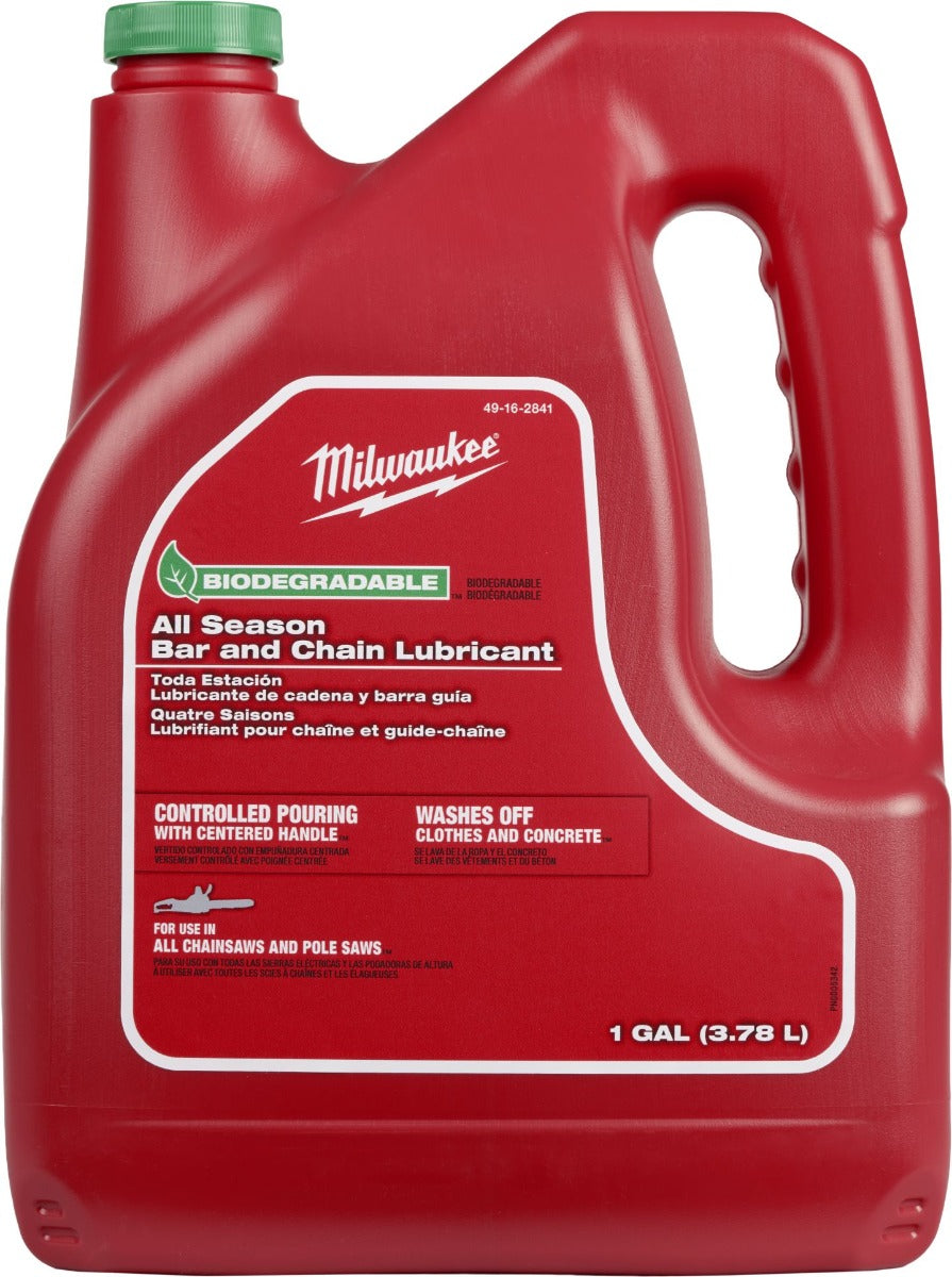 Milwaukee 49-16-2841 1 Gallon Biodegradable All Season Bar and Chain Lubricant