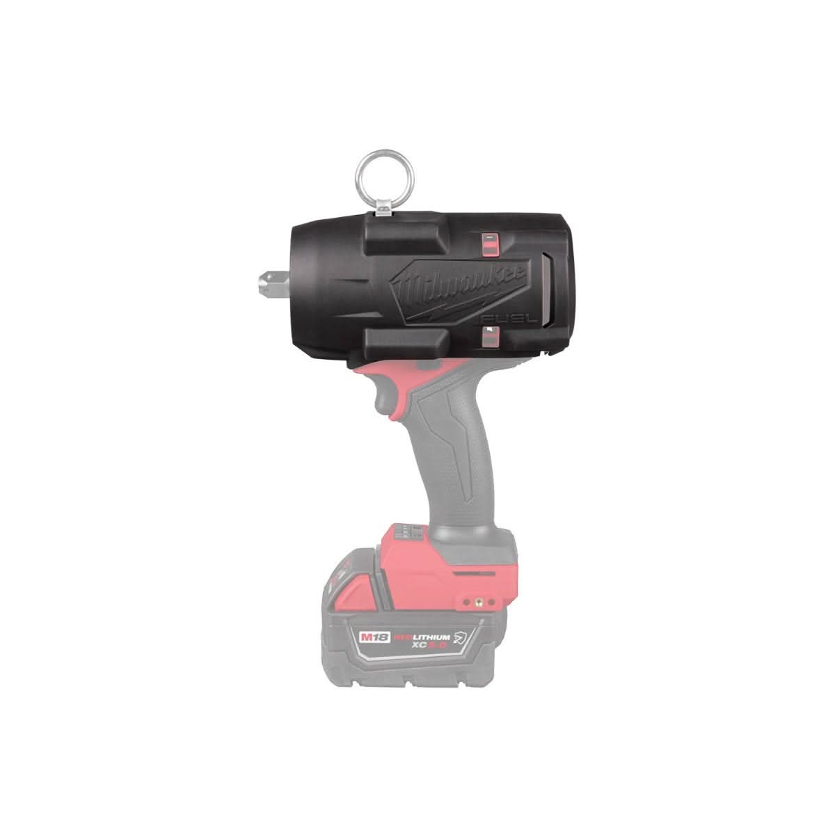 Milwaukee 49-16-2966 M18 FUEL 1/2" High Torque Impact Wrench w/ Pin Detent Protective Boot