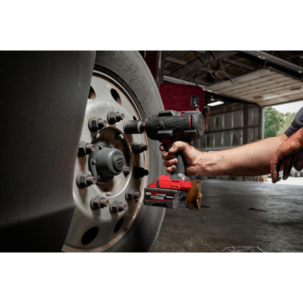 Milwaukee 49-16-2967 M18 FUEL 1/2" High Torque Impact Wrench w/ Friction Ring Protective Boot