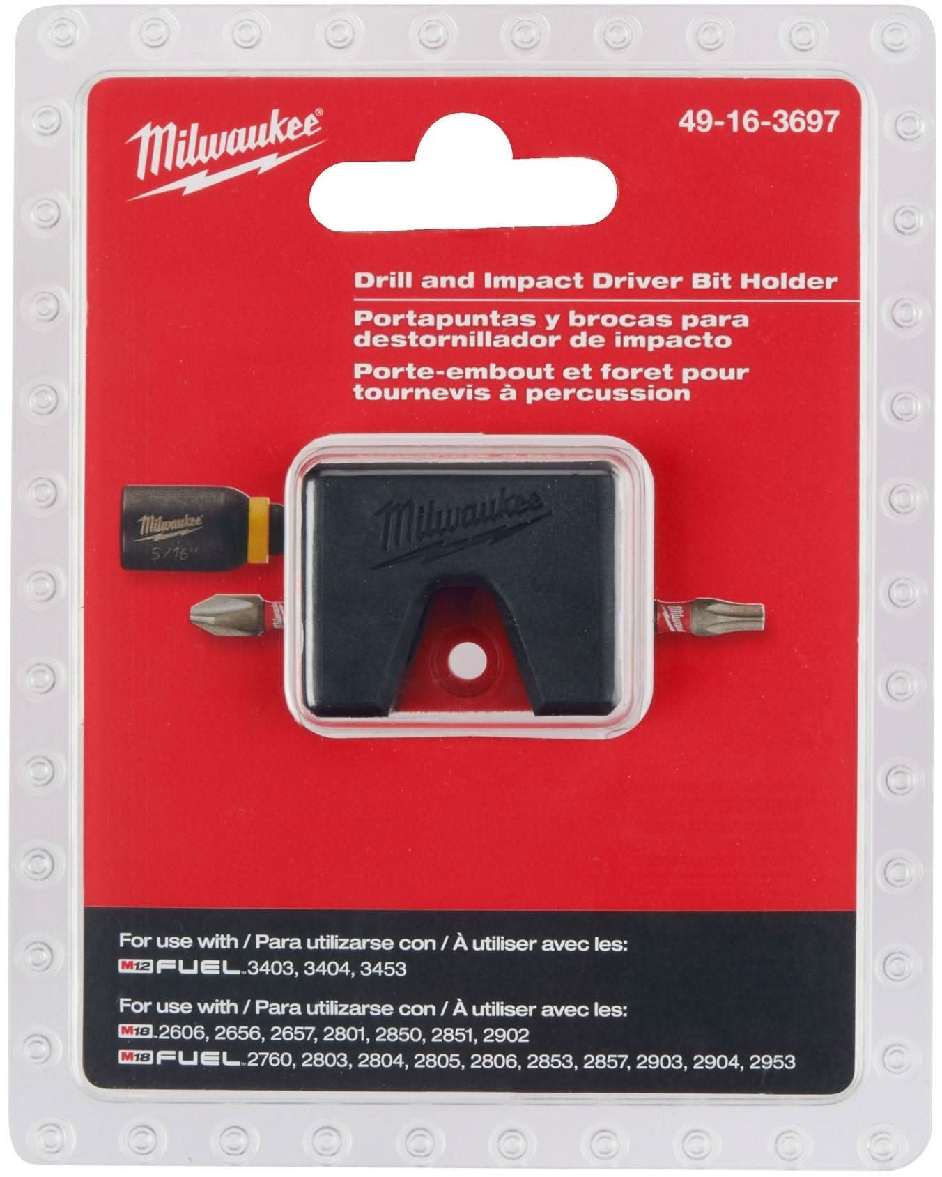 Milwaukee 49-16-3697 Drill & Impact Driver Bit Holder – Tool Nut