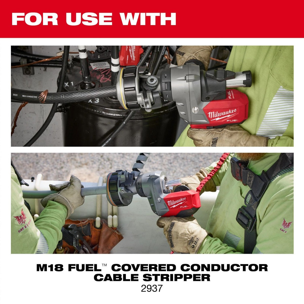 Milwaukee 49-16-B103 0.7" - 1" Adjustable Bushing for M18 FUEL  Covered Conductor Cable Stripper
