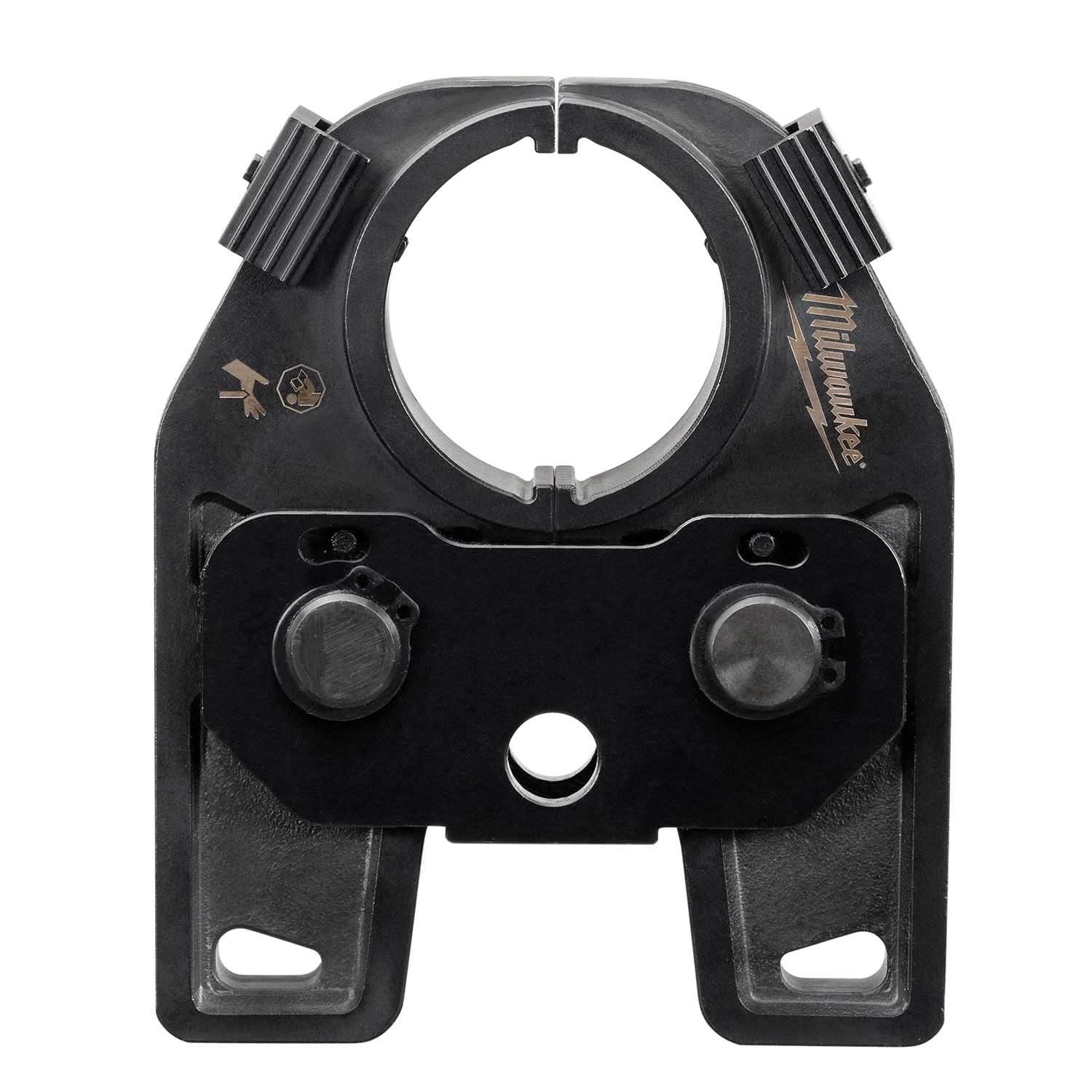 MILWAUKEE, 6 AWG, U Style Dies, Upper and Lower Crimping Die - 45FD90