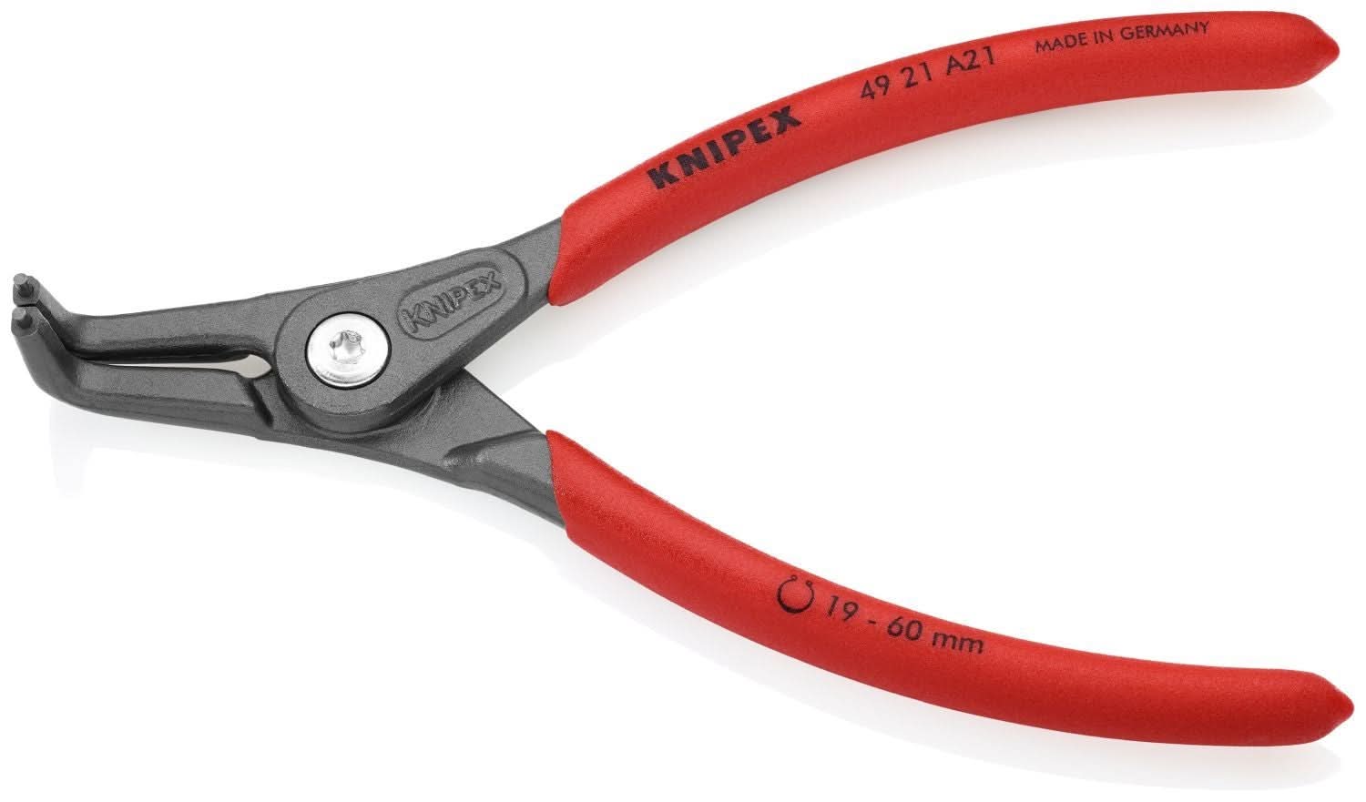 Knipex 49 21 A21 External 90&deg; Angled Precision Snap Ring Pliers