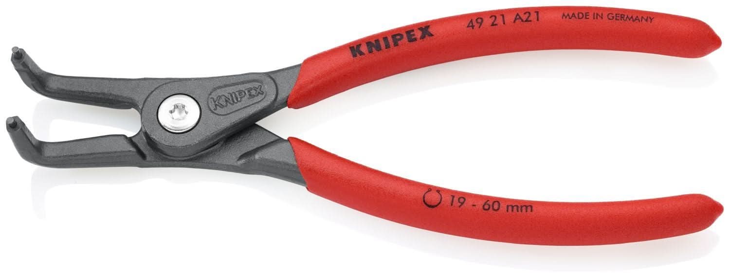 Knipex 49 21 A21 External 90&deg; Angled Precision Snap Ring Pliers