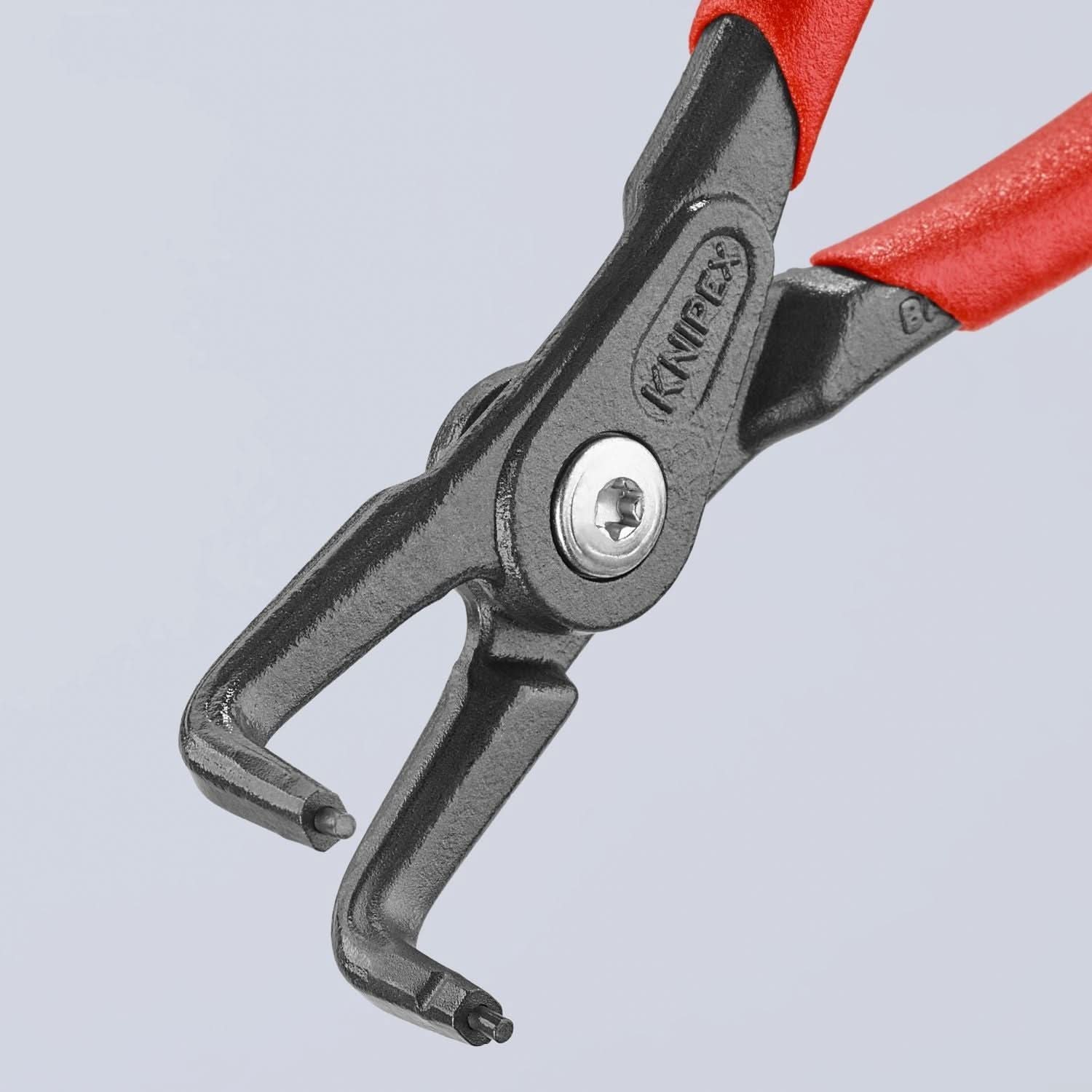 Knipex 49 21 A21 External 90&deg; Angled Precision Snap Ring Pliers
