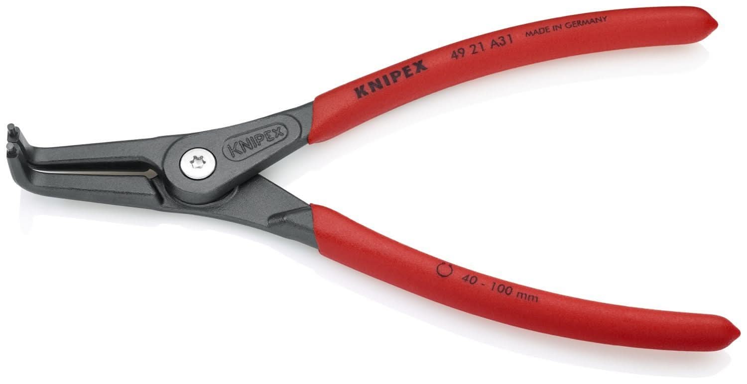 Knipex 49 21 A31 External 90&deg; Angled Precision Snap Ring Pliers