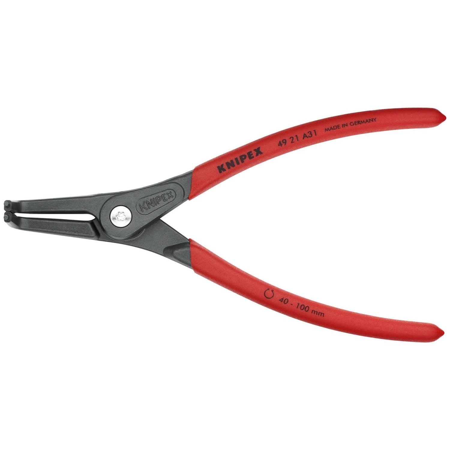 Knipex 49 21 A31 External 90&deg; Angled Precision Snap Ring Pliers