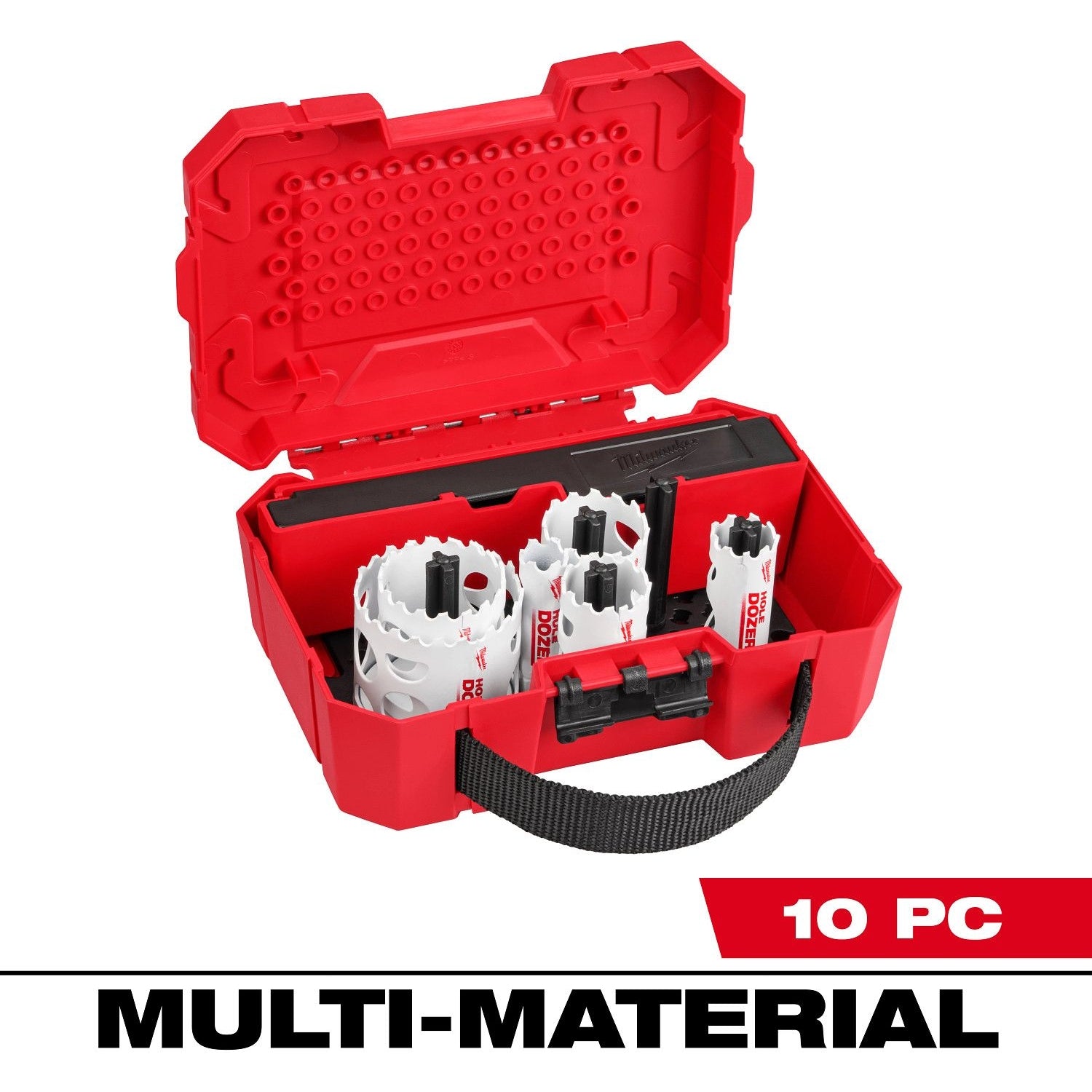 Milwaukee 49-22-4001 Milwaukee HVAC Hole Dozer Kit 10-Piece