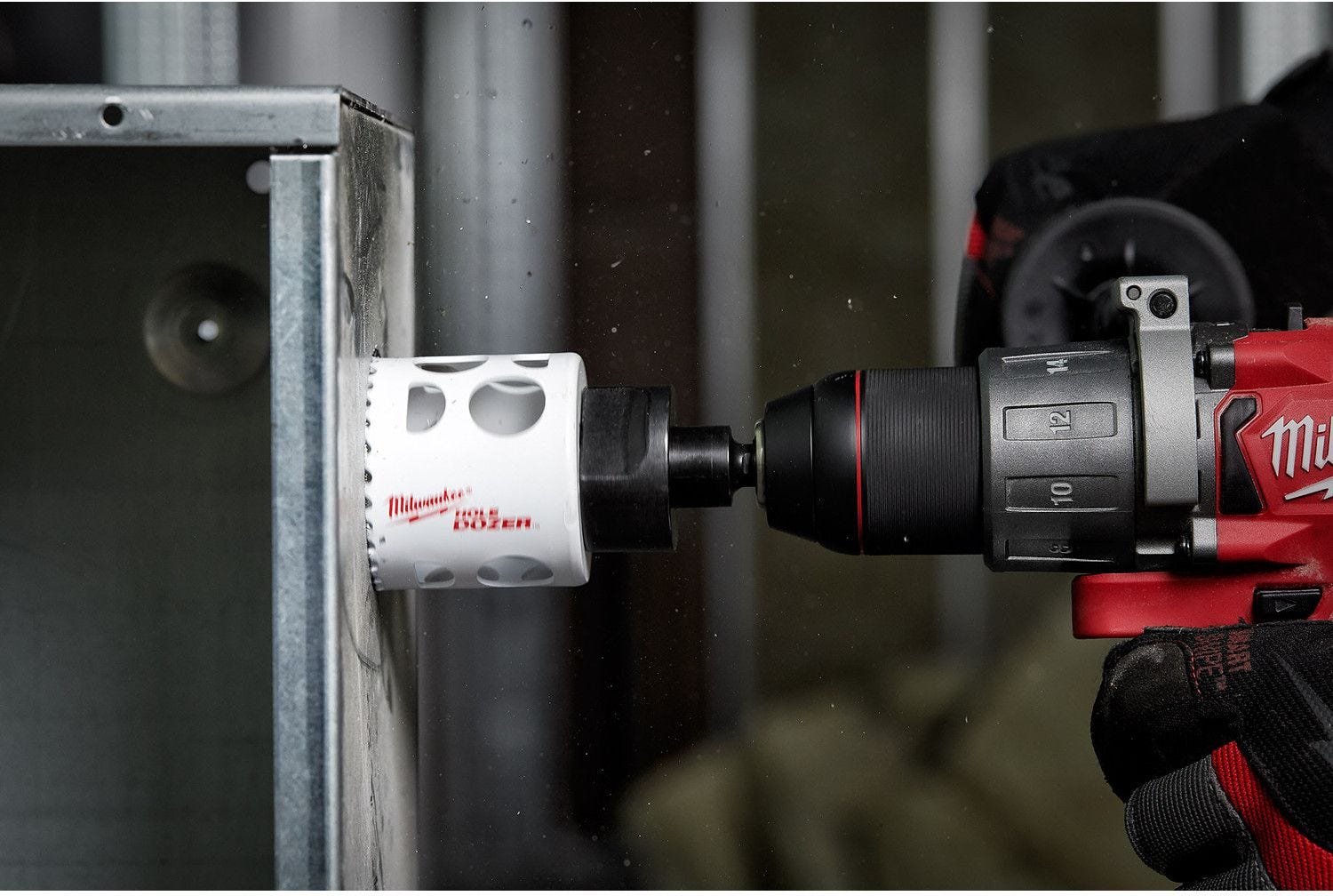 Milwaukee 49-22-4001 Milwaukee HVAC Hole Dozer Kit 10-Piece