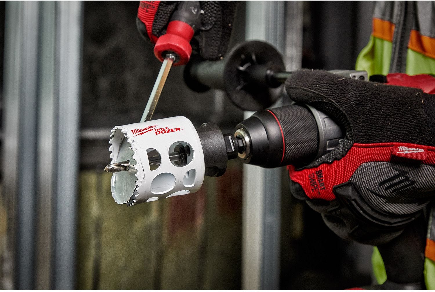 Milwaukee 49-22-4001 Milwaukee HVAC Hole Dozer Kit 10-Piece