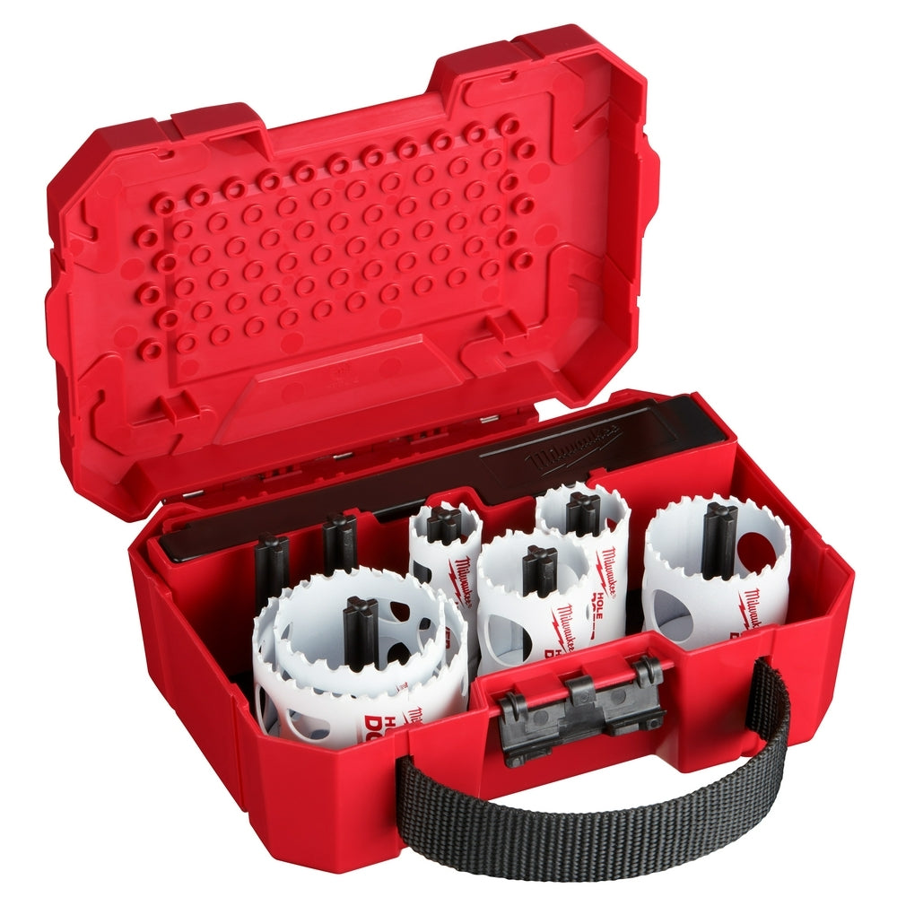 Milwaukee 49-22-4095 HOLE DOZER Electricians Hole Saw Kit, 10-Piece Set