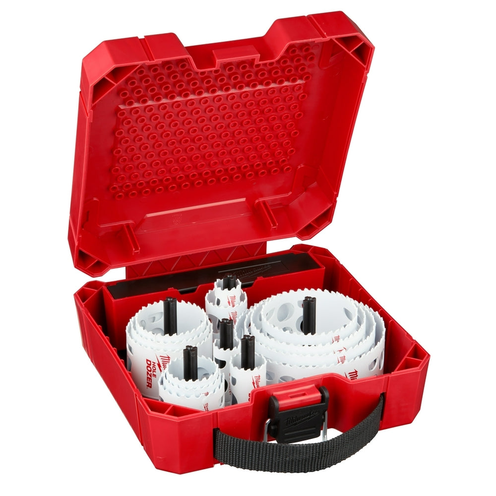 Milwaukee 49-22-4105 HOLE DOZER Electricians Hole Saw Kit, 19-Piece Set