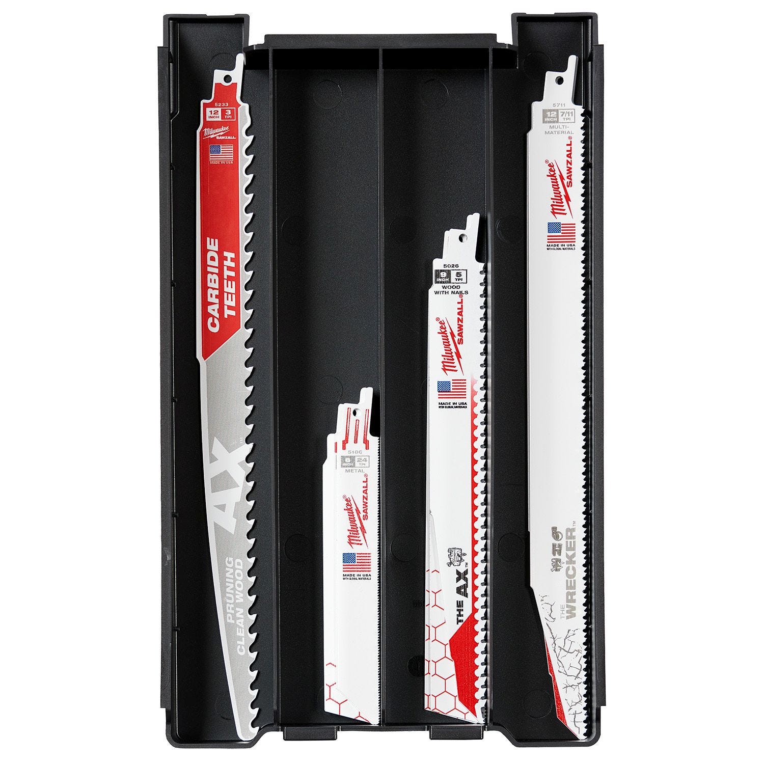 Milwaukee 49-22-5641 15PC SAWZALL BLADE PACKOUT KIT