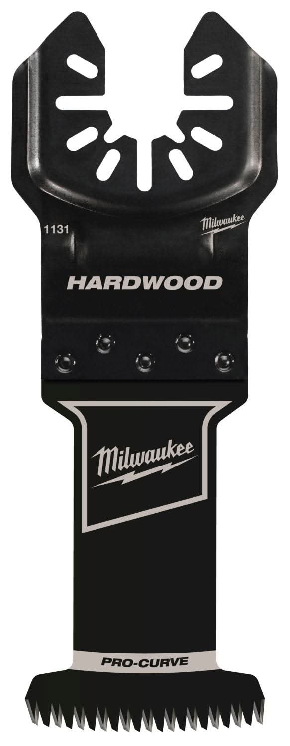 Milwaukee 49-25-1138 MILWAUKEE OPEN-LOK 1-3/8" HCS Japanese Tooth PRO-CURVE Hardwood Multi-Tool Blades 25PK