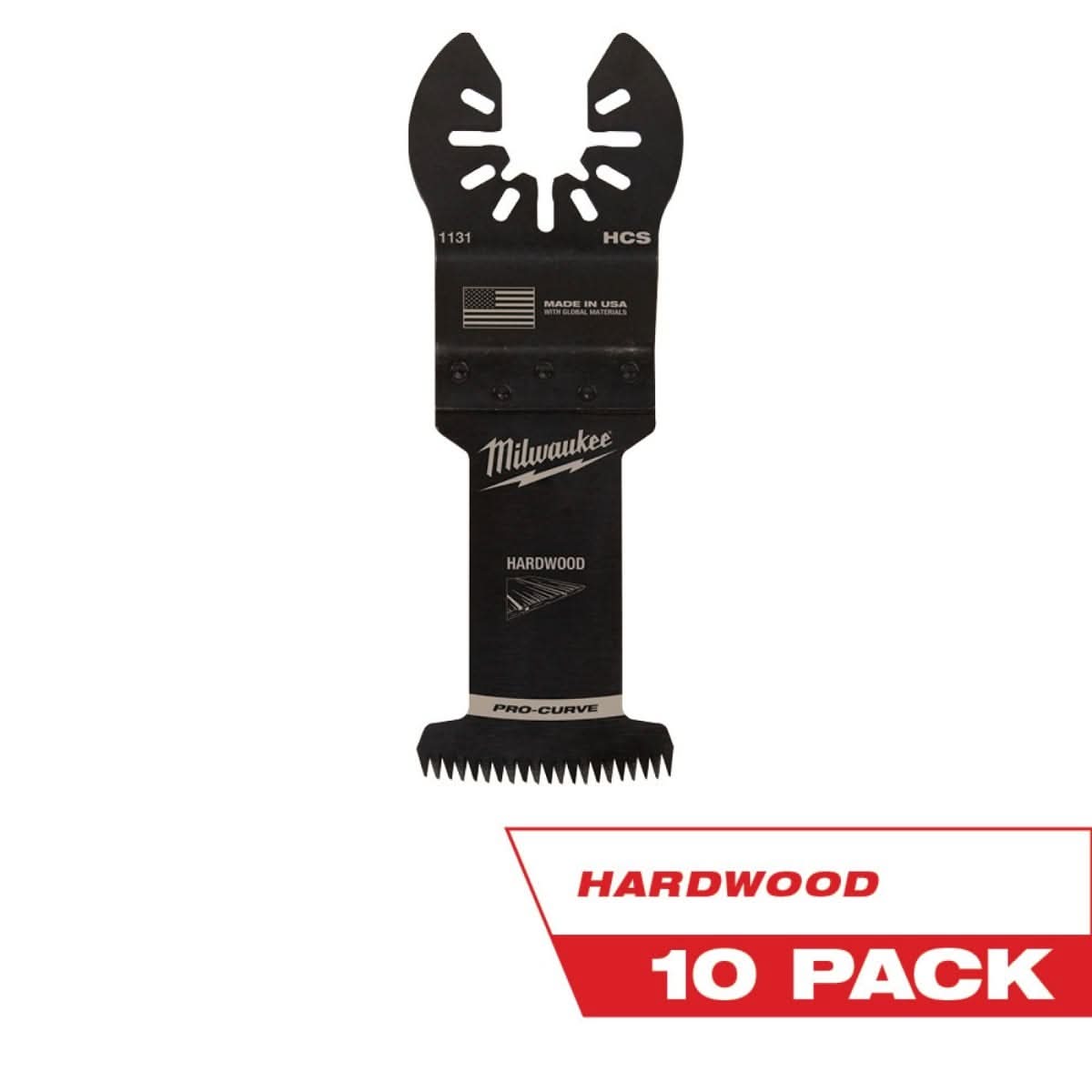 Milwaukee 49-25-1139 Open-Lok 1-3/8-Inch Hcs Japanese Tooth Pro-Curve Hardwood Blade, 10-Pack