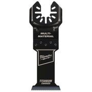 Milwaukee 49-25-1238 MILWAUKEE OPEN-LOK 1-3/8" TITANIUM CHARGED Bi-Metal Multi-Material Multi-Tool Blades 25PK