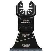 Milwaukee 49-25-1248 MILWAUKEE OPEN-LOK 2-1/2" TITANIUM CHARGED Bi-Metal Multi-Material Multi-Tool Blades 25PK