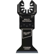 Milwaukee 49-25-1268 MILWAUKEE OPEN-LOK 1-3/4" TITANIUM CHARGED Bi-Metal Multi-Material Multi-Tool Blades 25PK