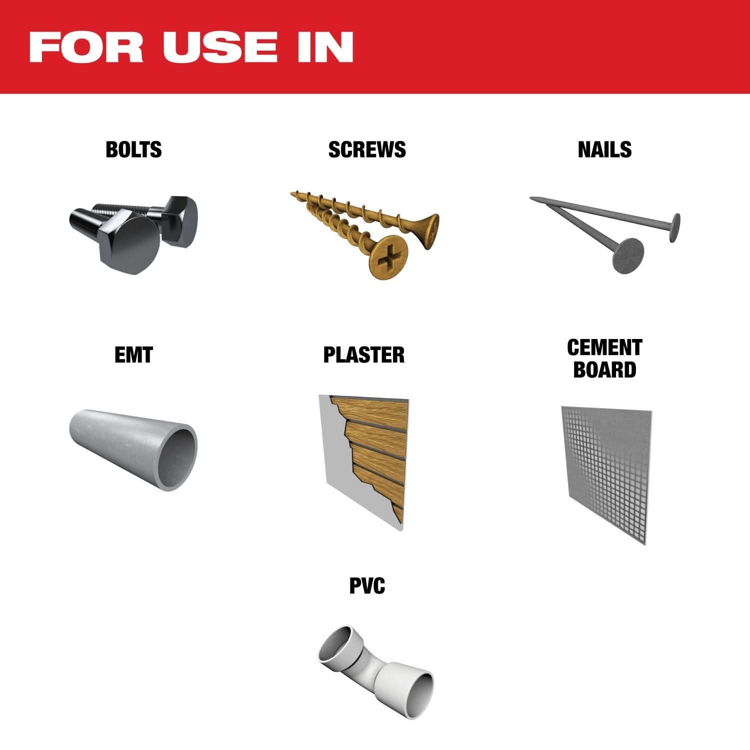 Milwaukee 49-25-1509 MILWAUKEE OPEN-LOK 1-3/8" Carbide Teeth Metal Multi-Tool Blades 10PK