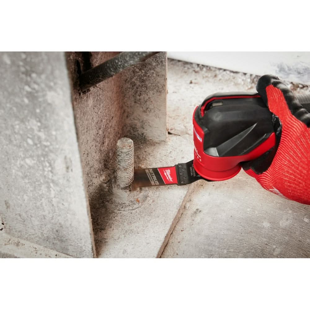 Milwaukee 49-25-1565 NITRUS CARBIDE Extreme Metal Universal Fit OPEN-LOK Multi-Tool Blade 5PK