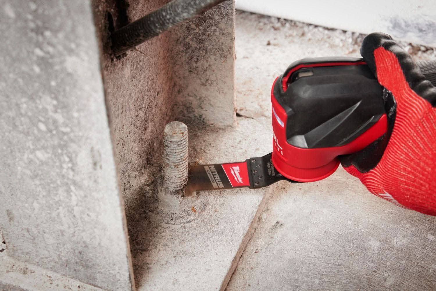 Milwaukee 49-25-1569 NITRUS CARBIDE Extreme Metal Universal Fit OPEN-LOK Multi-Tool Blade 10PK