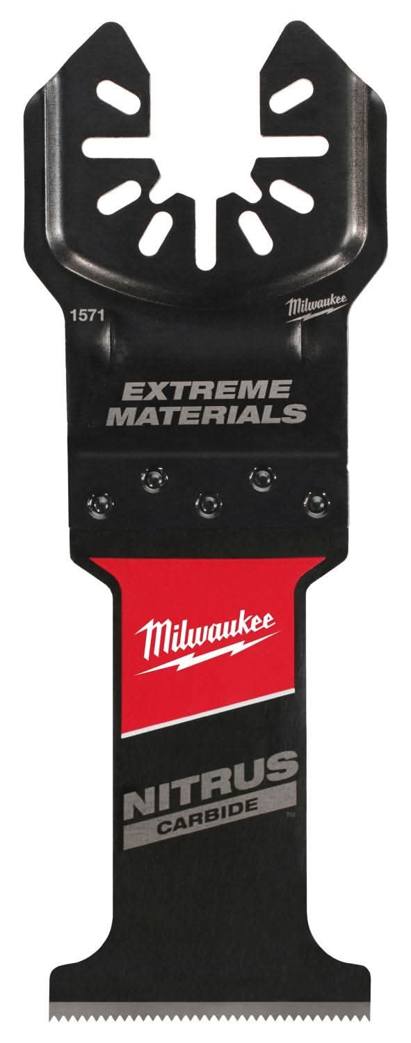 Milwaukee 49-25-1579 NITRUS CARBIDE Extreme Materials Universal Fit OPEN-LOK Multi-Tool Blade 10PK