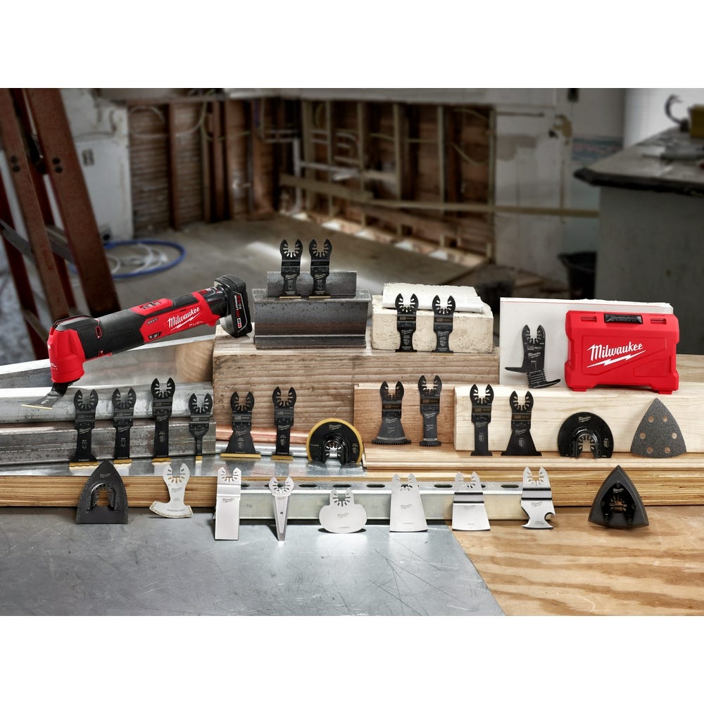 Milwaukee 49-25-2272 Milwaukee Universal Fit OPEN-LOK Diamond MAX Diamond Grit Grout Removal Multi-Tool Blade 1 PK