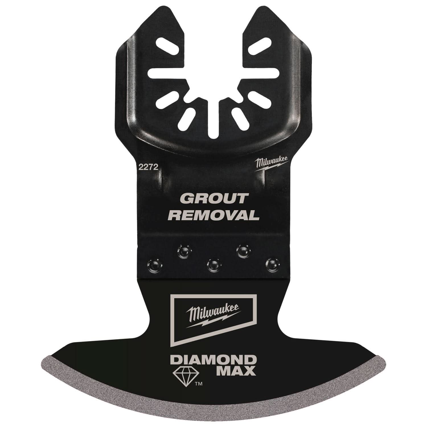 Milwaukee 49-25-2275 MILWAUKEE OPEN-LOK DIAMOND MAX Diamond Grit Grout Removal Multi-Tool Blade 5PK