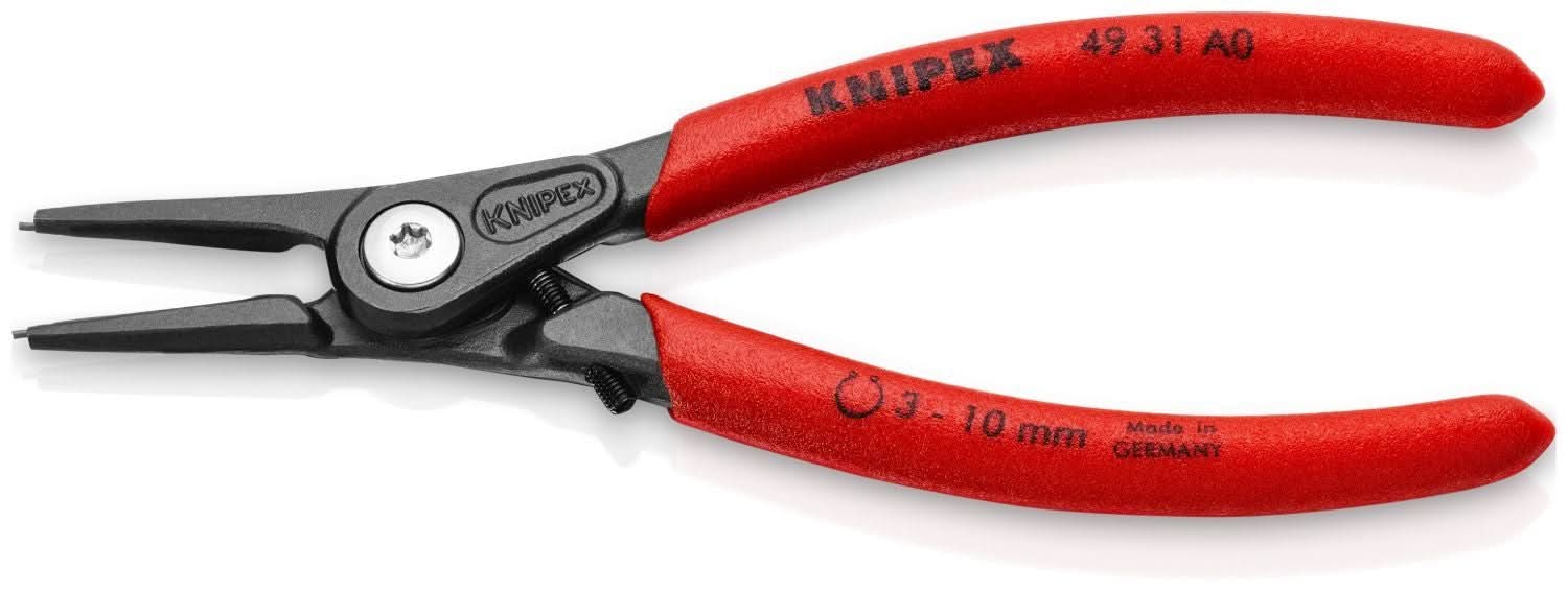 Knipex 49 31 A0 External Precision Snap Ring Pliers-Limiter