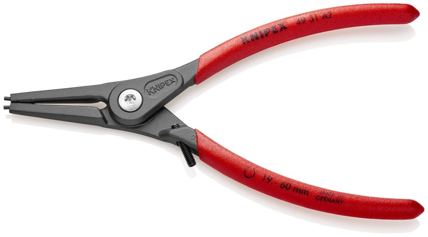 Knipex 49 31 A2 External Precision Snap Ring Pliers-Limiter