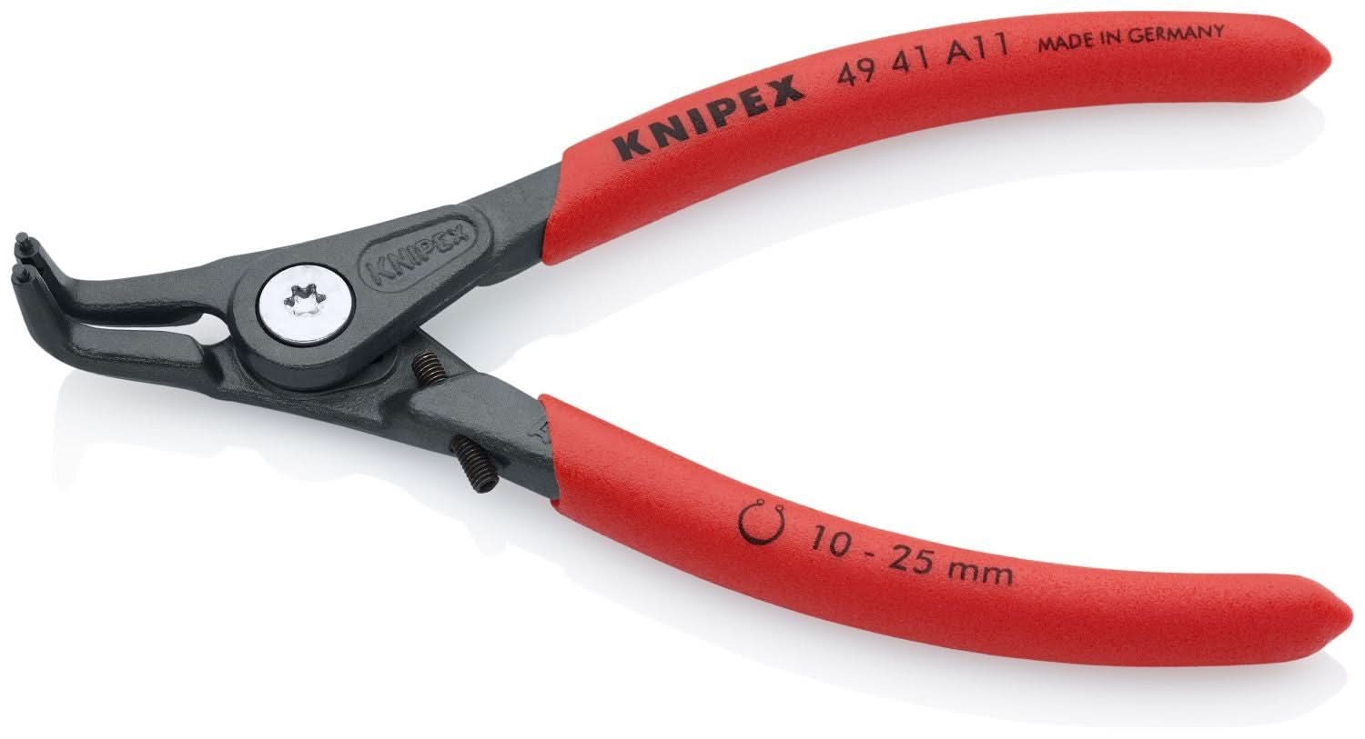 Knipex 49 41 A11 External 90&deg; Angled Precision Snap Ring Pliers-Limiter