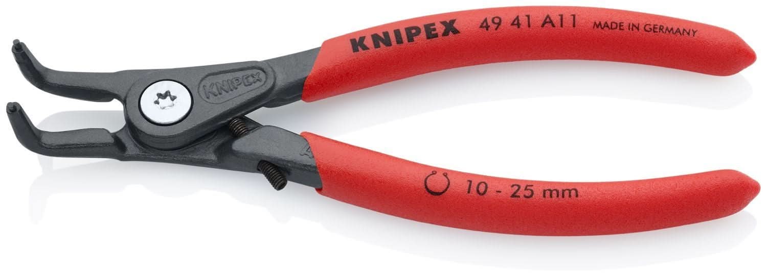 Knipex 49 41 A11 External 90&deg; Angled Precision Snap Ring Pliers-Limiter