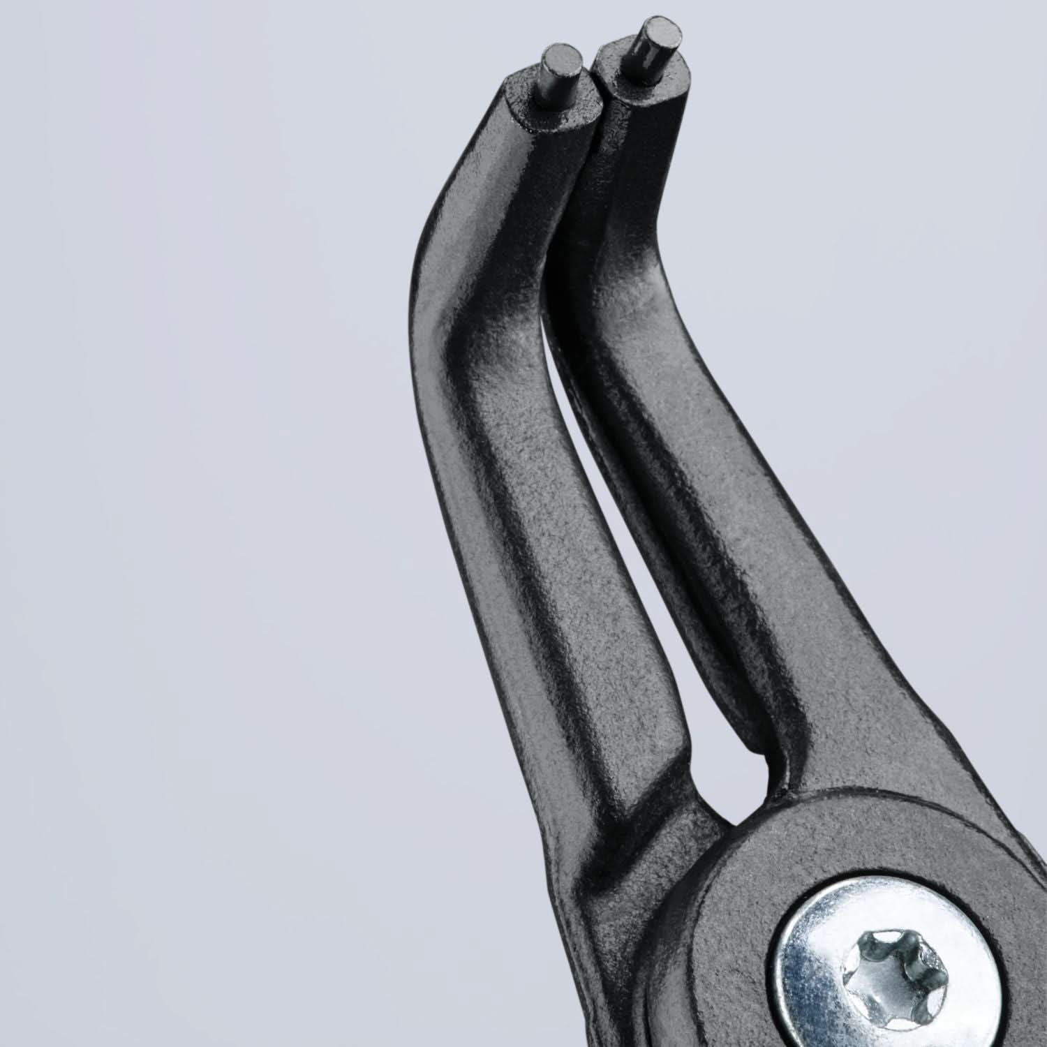 Knipex 49 41 A21 External 90&deg; Angled Precision Snap Ring Pliers-Limiter