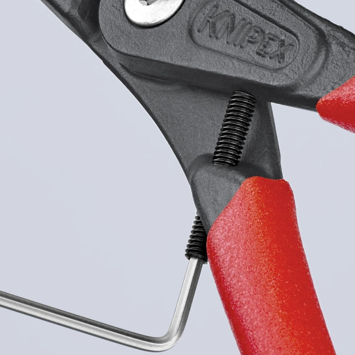 Knipex 49 41 A31 External 90&deg; Angled Precision Snap Ring Pliers-Limiter