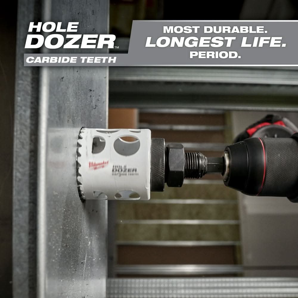 Milwaukee 49-56-0734 3-Inch Hole Dozer With Carbide Teeth