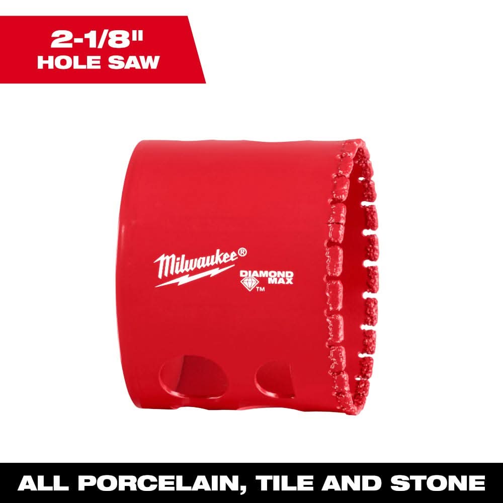 Milwaukee 49-56-5649 Milwaukee 2-1/8" Diamond Max Hole Saw