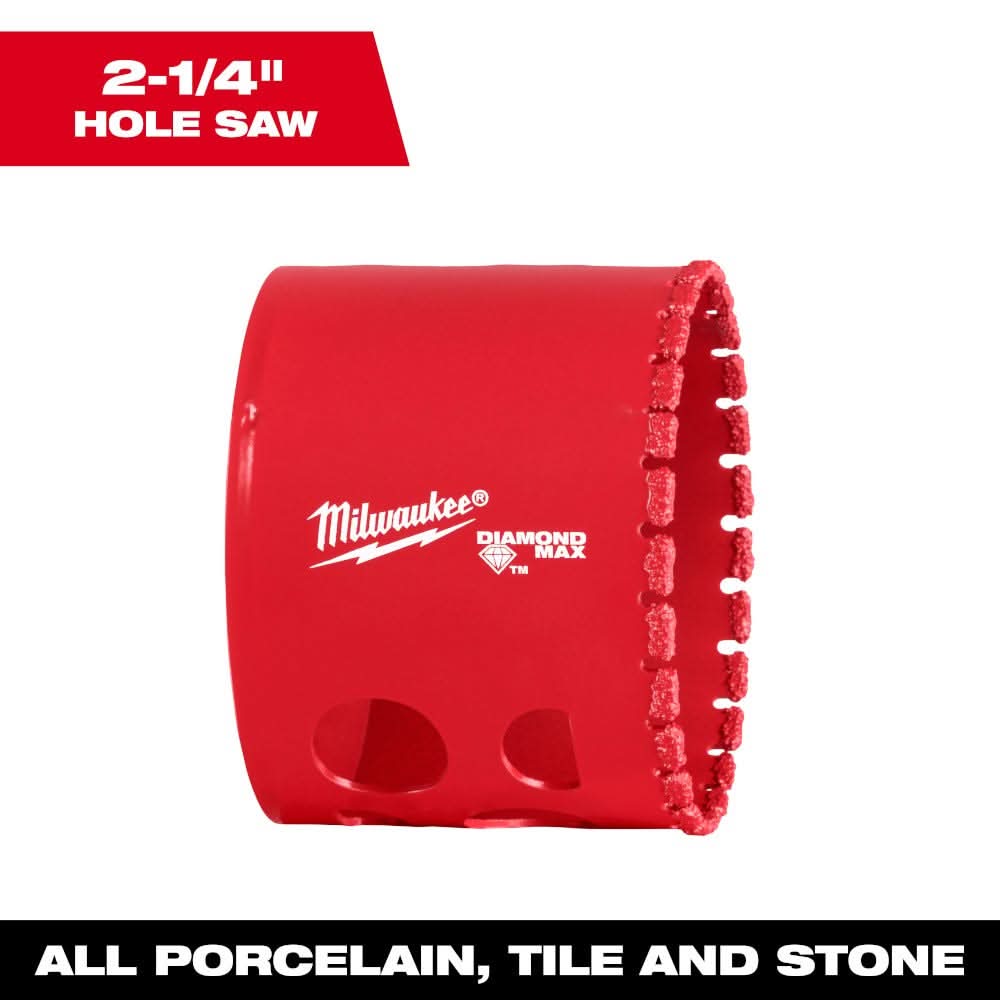 Milwaukee 49-56-5652 Milwaukee 2-1/4" Diamond Max Hole Saw